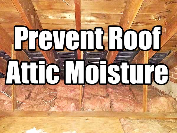 prevent attic moisture